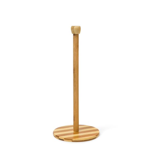 Relaxdays Keukenrolhouder Bambus 32cm