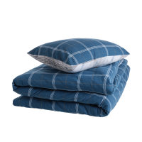 Eden Jersey Hoeslaken Allure Blauw 180 x 200cm