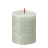 Bolsius Rustieke Stompkaars Foggy Green 80/68mm