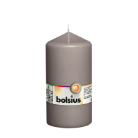 Bolsius Stompkaars Warmgrijs 150/78mm