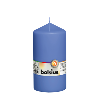 Bolsius Stompkaars Korenbloemblauw 150/78mm