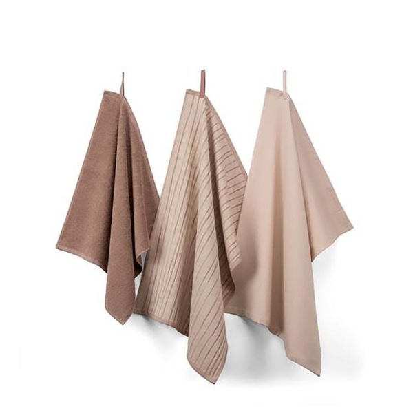 Brabantia Ensemble de cuisine Textile 3 pièces Terre