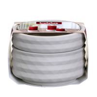 Bolsius Kaarshouder Lichtgrijs