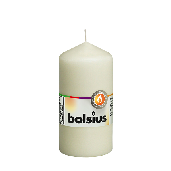 Bolsius Stompkaars Ivoor 120/58mm