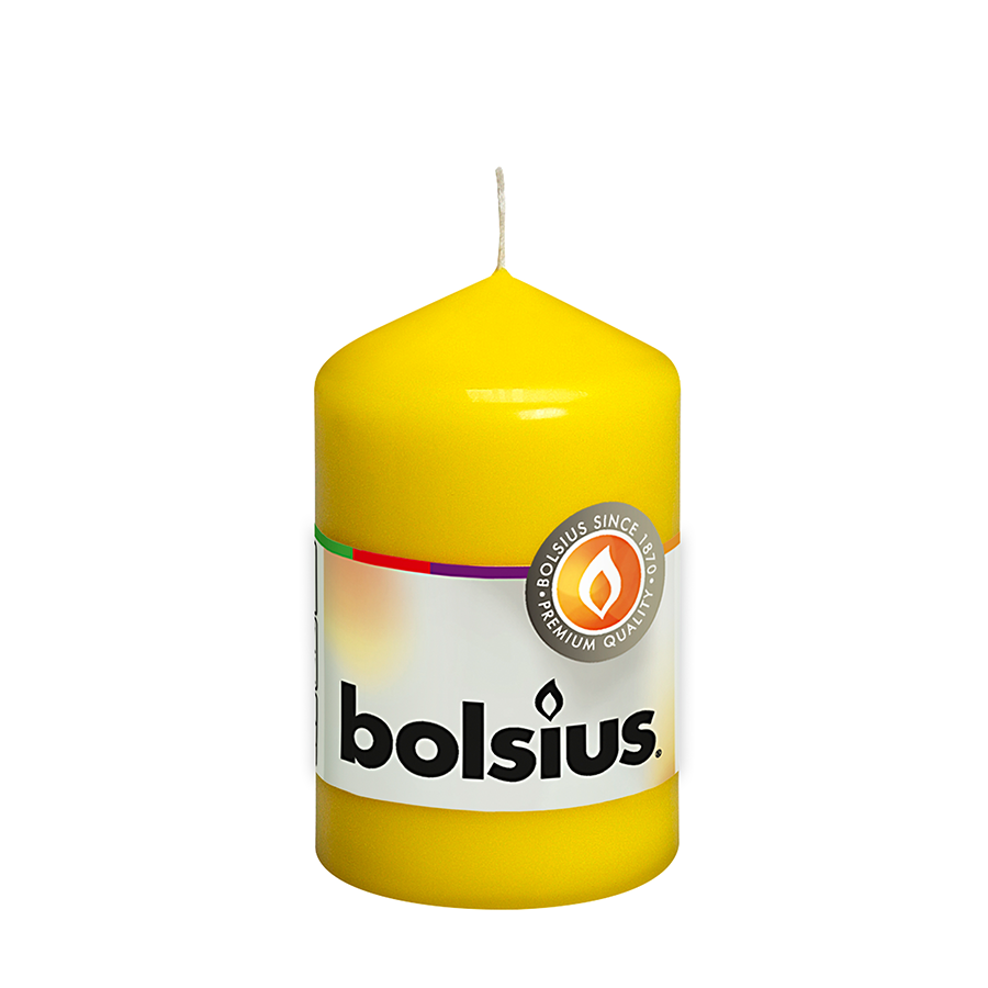 Bolsius Stompkaars Geel 80/48mm