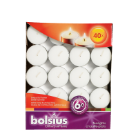 Bolsius Theelichten 6 uur 40 stuks