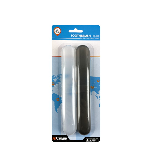 Tandenborstelhouder Set Wit & Grijs 19cm