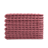 Gastendoekjes Wave Oud Roze 6 stuks