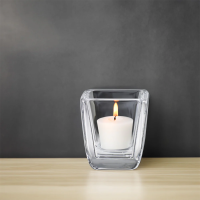 Bolsius Theelichthouder Vierkant 65/58mm