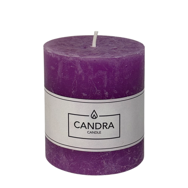 Candra Rustieke Stompkaars Cyclaan 80/68mm