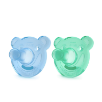 Philips Fopspeen Avent Soothie Groen/Blauw 2 Stuks