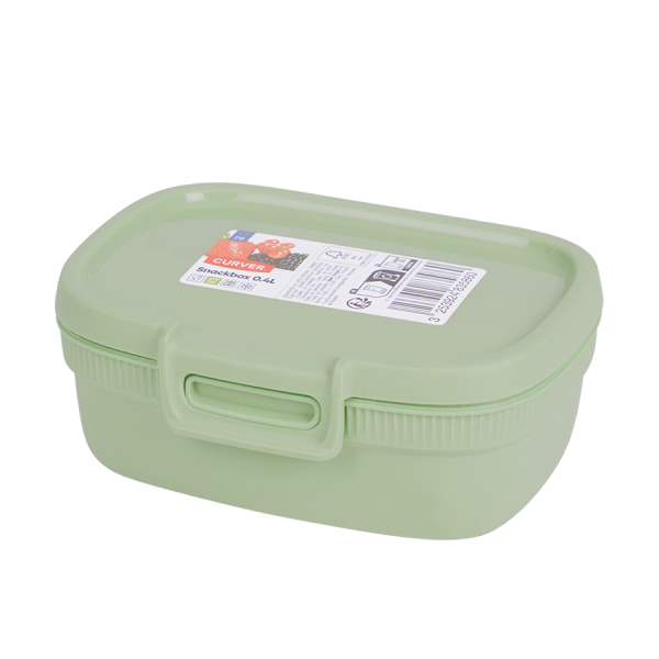 Curver Snackbox 0,4 Liter Groen 10x13x5cm