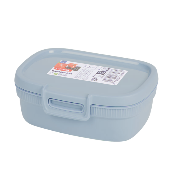 Curver Snackbox 0,4 Liter Blauw 10x13x5cm