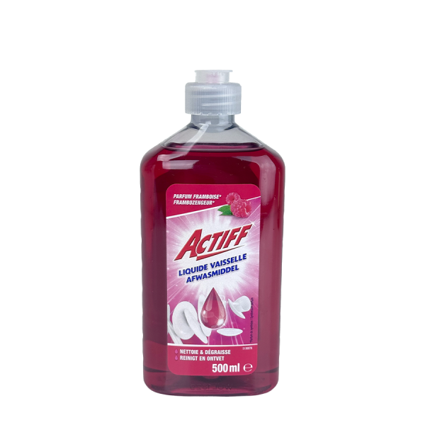 Actiff Afwasmiddel Framboos 500ml
