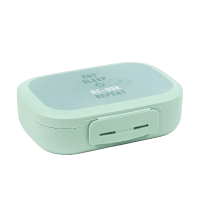 Amuse Lunchbox Medium Groen Eat Sleep Re-Use Repeat