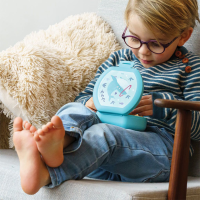 Amuse Snackbox Small Rond Blauw Walvis