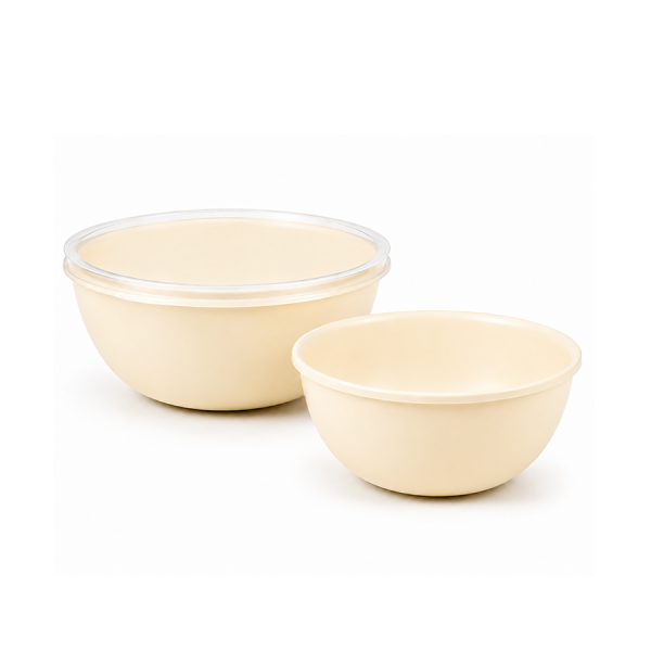DBP Serving Bowl Beige Set 2-Delig