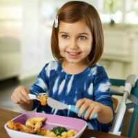 Munchkin Splash Toddler Cutlery Set Blauw 3 delig