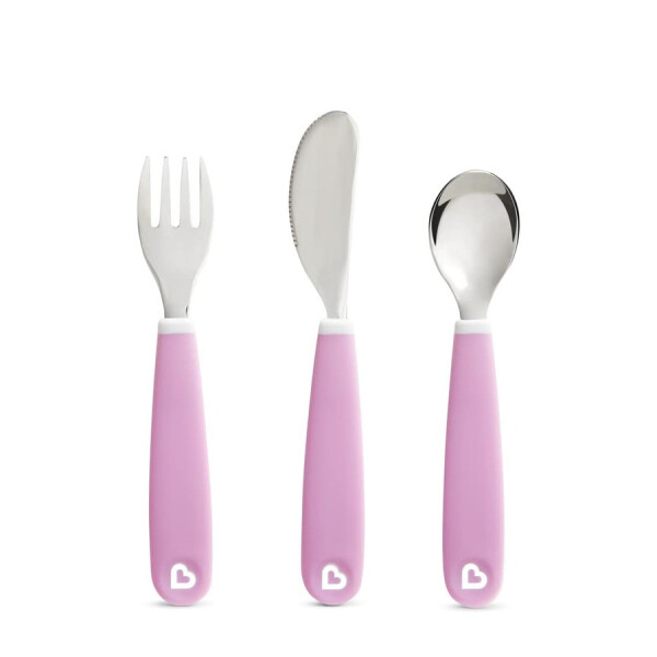 Munchkin Splash Toddler Cutlery Set Paars 3 delig