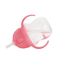 Munchkin Tip & Sip Straw Cup Weighted 207ml Roze