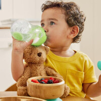 Munchkin Tip & Sip Straw Cup Weighted 207ml Groen