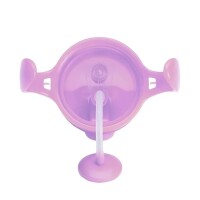 Munchkin Tip & Sip Straw Cup Weighted 207ml Paars