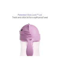 Munchkin Tip & Sip Straw Cup Weighted 296ml Kat Paars