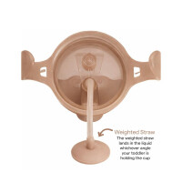 Munchkin Tip & Sip Straw Cup Weighted 296ml Hond Bruin