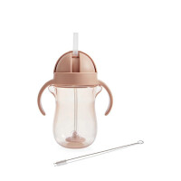 Munchkin Tip & Sip Straw Cup Weighted 296ml Hond Bruin