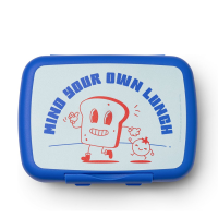 Amuse Plus Brunchbox Blauw 2-delig Mind Your Own Lunch