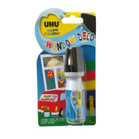 UHU Vensterstift Zwart 25ml