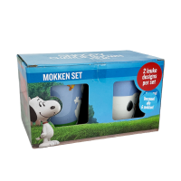 Snoopy Mokkenset 250ml 2-delig