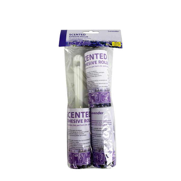 Geurende Zelfklevende Roller Lavender 3-delig