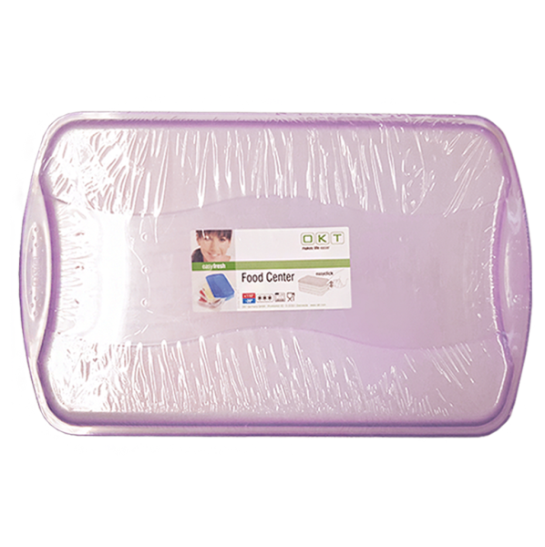 OKT Vershouddozen Easy Fresh Paars Met Deksel 3 stuks