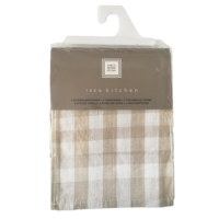 Tiseco Keukenhanddoek Sand 6 stuks