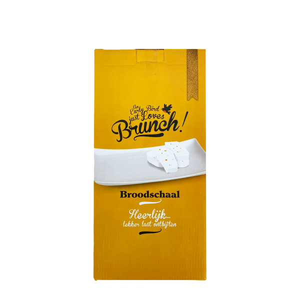 Brunch! Broodschaal 2 stuks