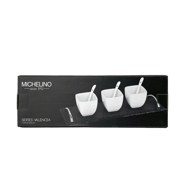 Michelino Serveerset Tapas Valencia 7-delig
