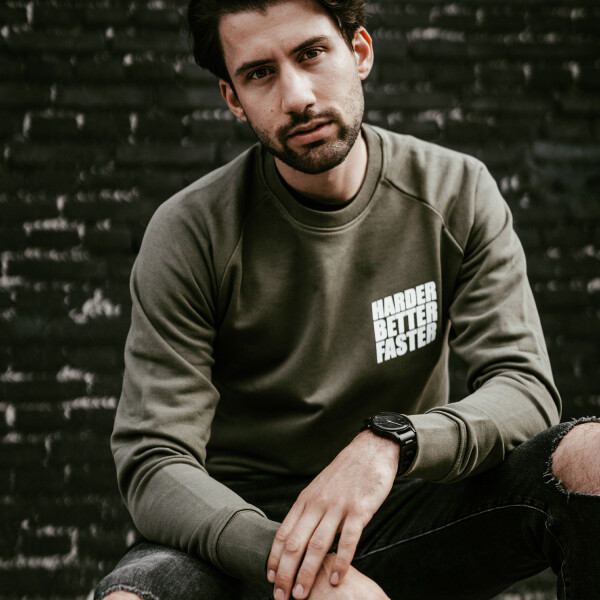 Zena Sweater HBF Khaki XXL