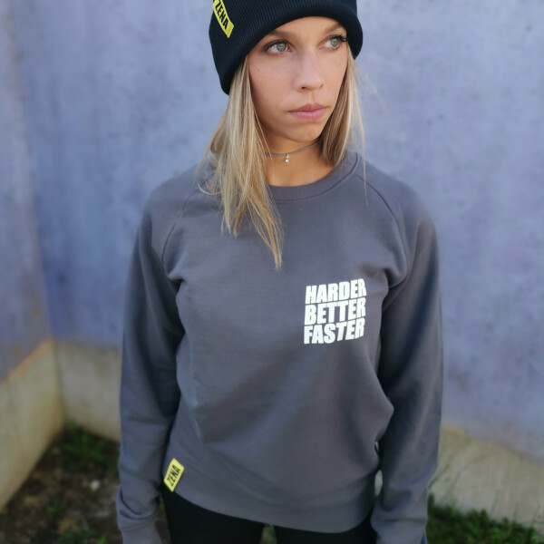 Zena Sweater HBF Anthracite XL