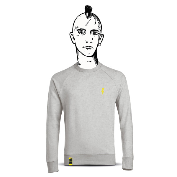 Zena Sweater Flash Heather Grey M