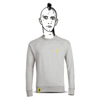 Zena Sweater Flash Heather Grey M