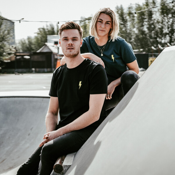 Zena T-shirt Flash Black L