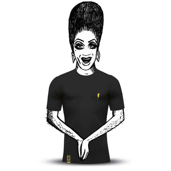 Zena T-shirt Flash Black XXL