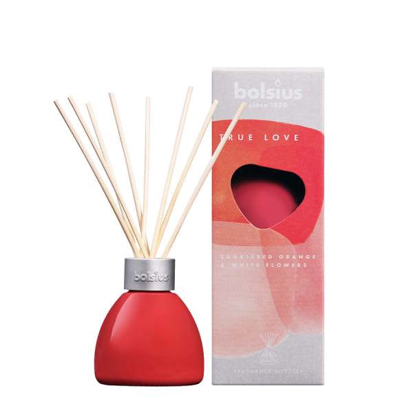 Bolsius Geurverspreider True Love Sunkiss Orange & White Flowers 45ml