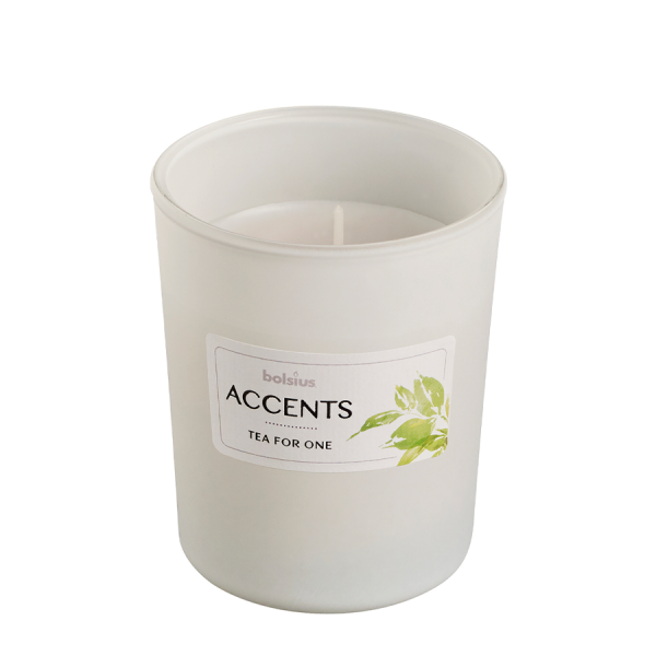 Bolsius Geurglas Accents Tea For One 92/76mm