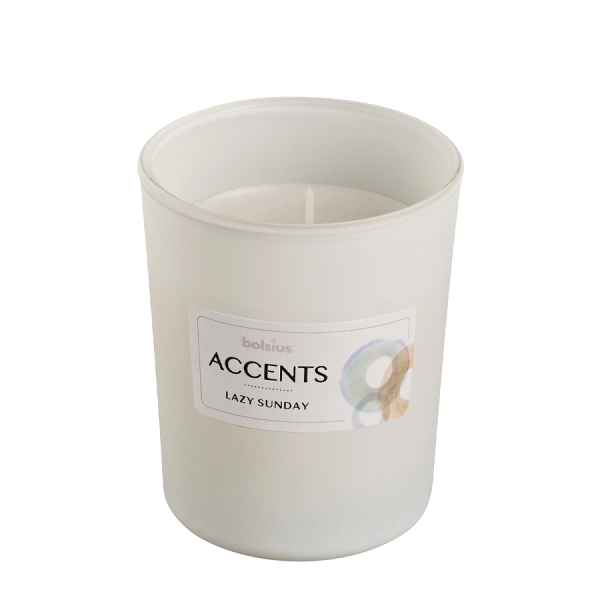 Bolsius Geurglas Accents Lazy Sunday 92/76mm