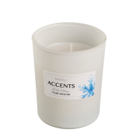 Bolsius Geurglas Accents Pure Winter 92/76mm