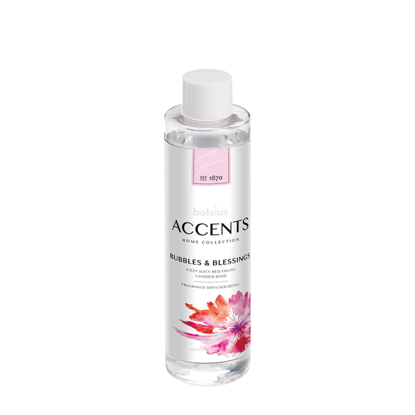Bolsius Geurverspreider Accents Bubbles & Blessings Refill 200ml