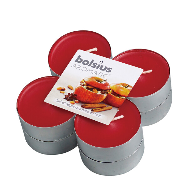Bolsius Geurtheelicht Maxi Baked Apple 8 stuks