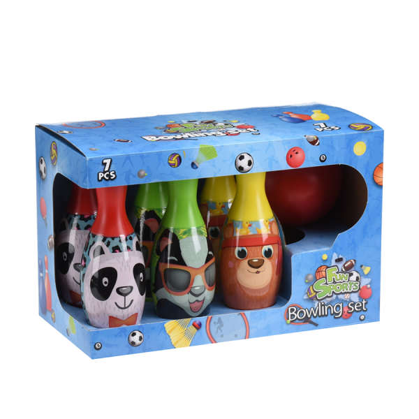 Fun Sports Bowling Set 7-delig